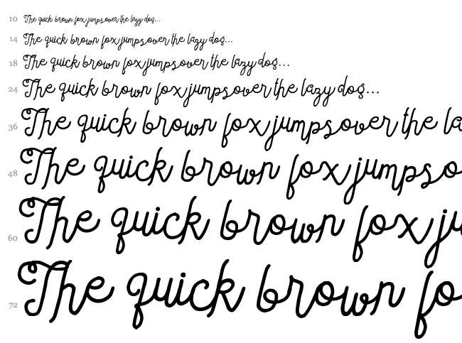 Sortdecai Cursive Wild Script font waterfall